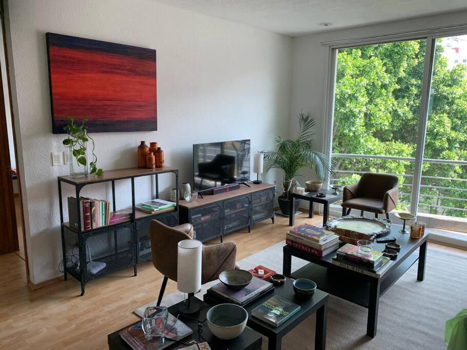 Excelente Departamento En La Condesa Apartman Mexikóváros Kültér fotó