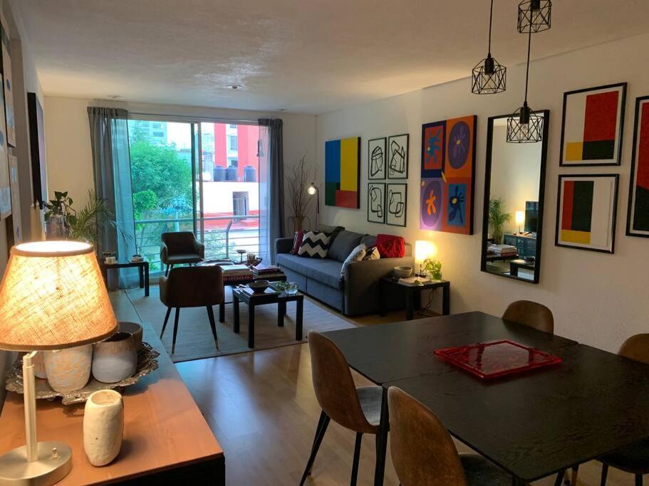 Excelente Departamento En La Condesa Apartman Mexikóváros Kültér fotó